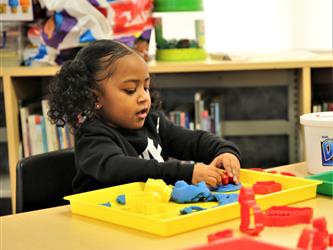 kindergarten student