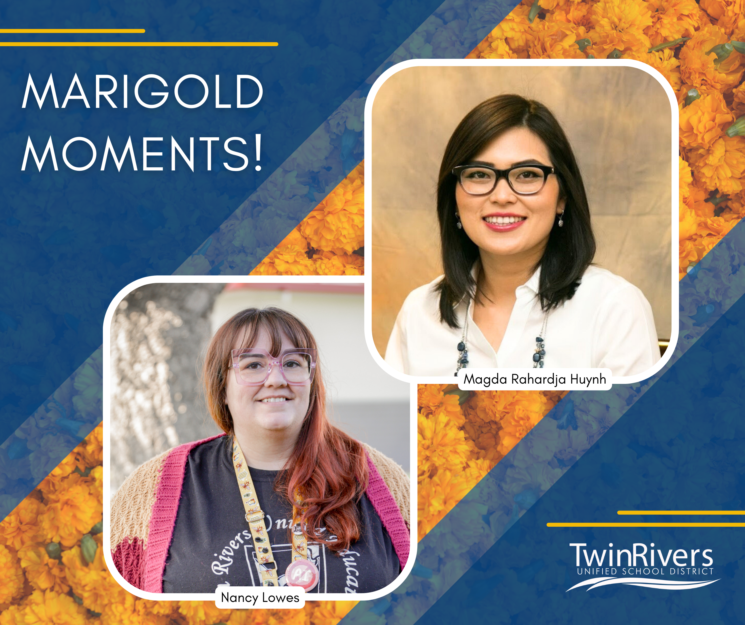 marigold moments two teachers smiling