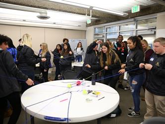 Rio Linda High students work together to problem solve