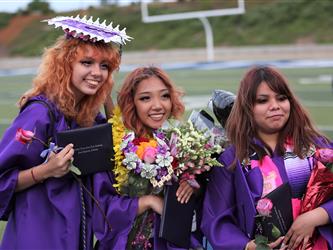high school graduate and families
