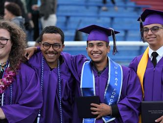 high school graduate and families