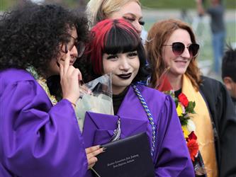 high school graduate and families