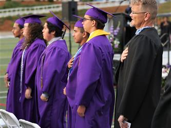 high school graduate and families