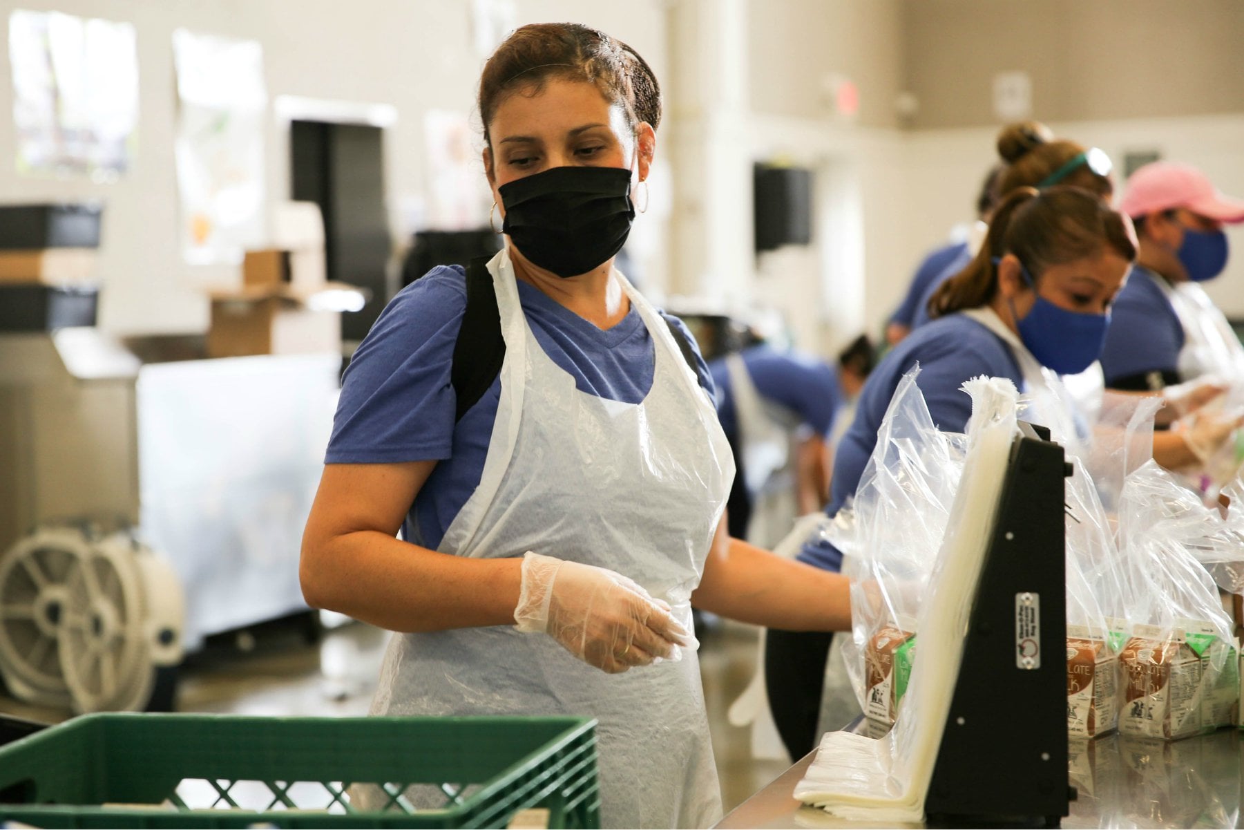 cafeteria workers