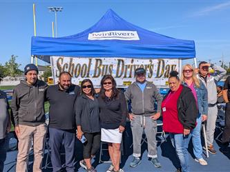 Transportation team at Employee appreciation event 