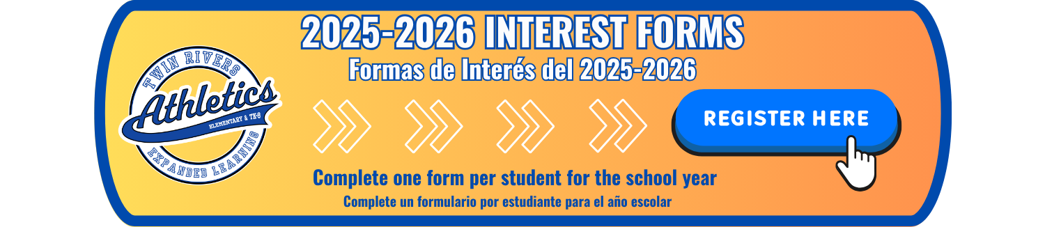 Register your student here button