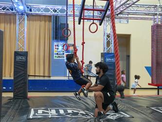 Ninja Warrior Camp student