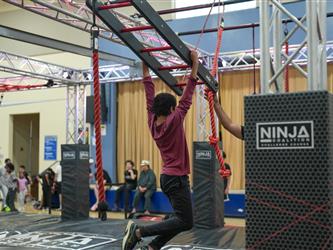 Ninja Warrior Camp student