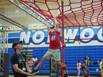 Ninja Warrior Camp student