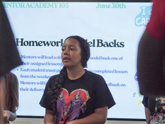 ATD Prevention Mentoring Program students participation