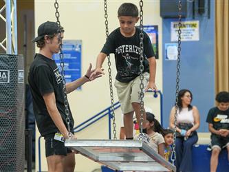 Ninja Warrior Camp student