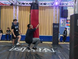 Ninja Warrior Camp student