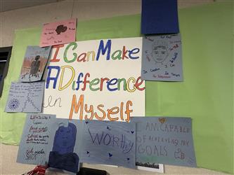 Student poster "I can make a difference"