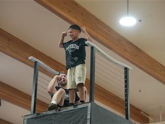 Ninja Warrior Camp student