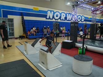 Ninja Warrior Camp student