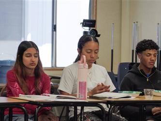 ATD Prevention Mentoring Program students actively listening and participation