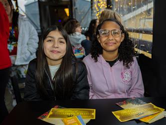 December 2025 - Two students looking at the camera