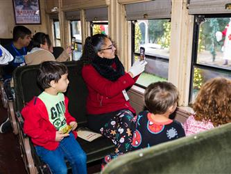 December 2025 - Students and a Staff looking at the window