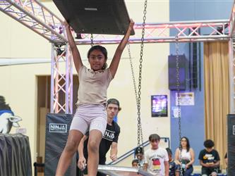 Ninja Warrior Camp student