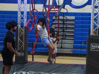 Ninja Warrior Camp student