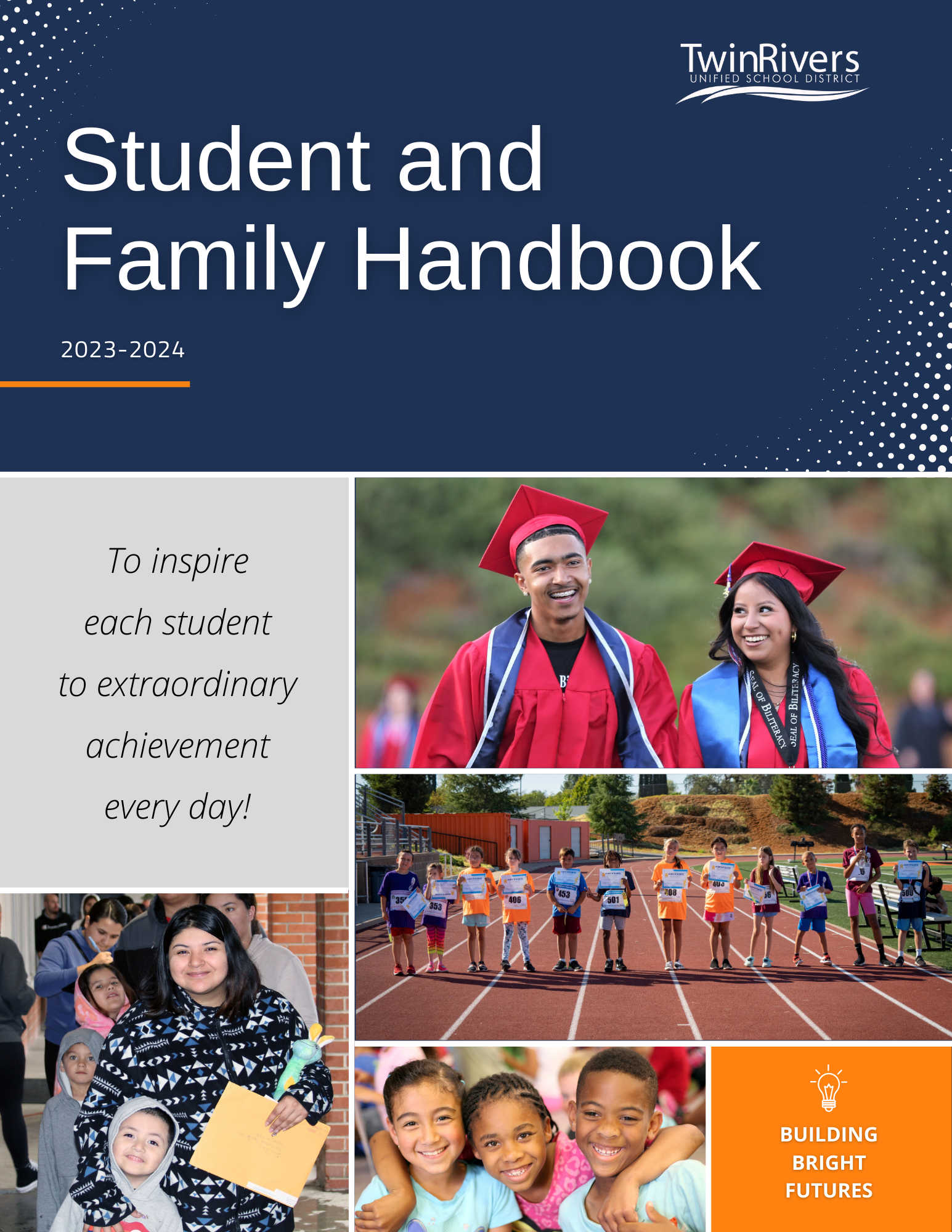 2023-24 Student and Family Handbook Cover
