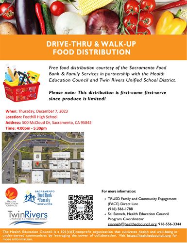 food distribution dec 7